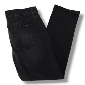 EUC Joe's Jeans Mid-Rise Boyfriend Slim Denim Ankle Jeans Sz. 31x28 Black